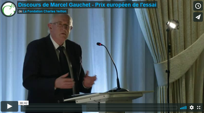 Conférence - Prix Européen de l’Essai - Marcel Gauchet
