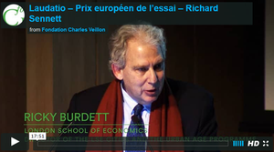 Laudatio - Prix Européen de l’Essai - Richard Sennett