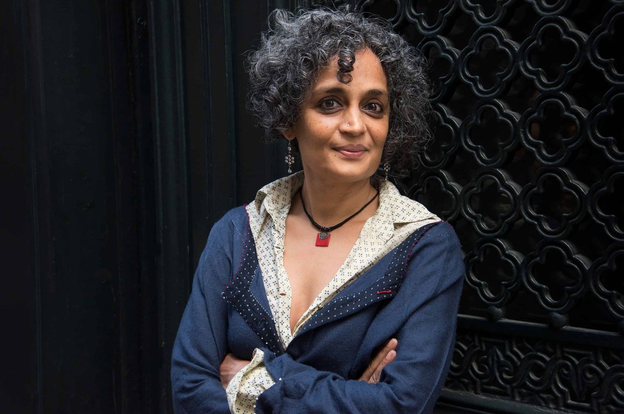 Arundhati Roy - Photo by F. Mantovani